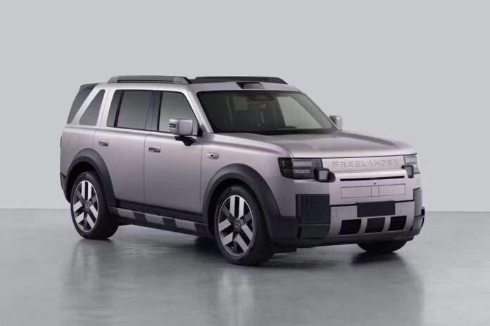 Elektryczny SUV Freelander 8 zaprezentowany podczas oficjalnej premiery na salonie samochodowym w Pekinie