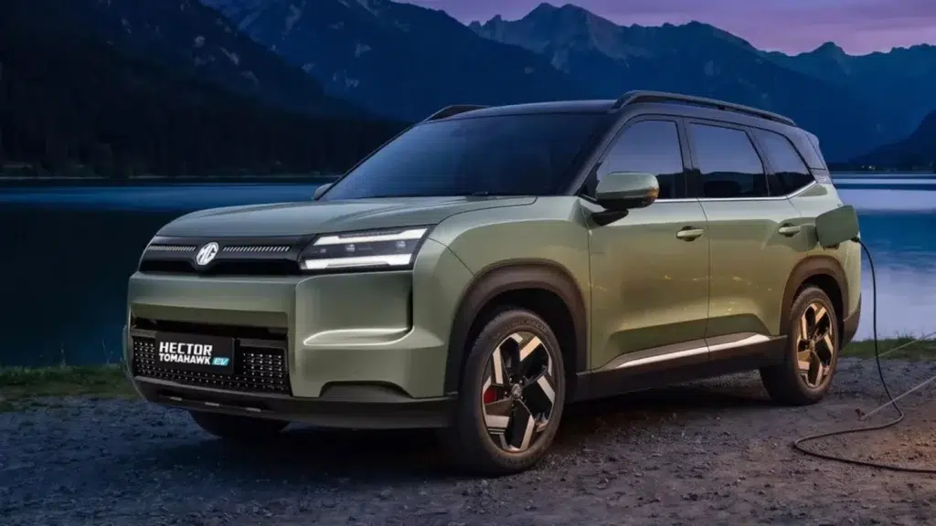 MG Hector Tomahawk debiutuje w Indiach za 87 500 zł 1 MG Hector Tomahawk – wnętrze z ekranem 15,6 cala