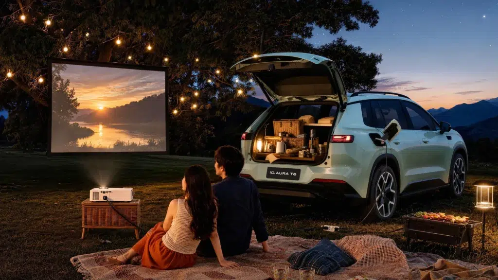 Volkswagen ID. Aura T6 w przedsprzedaży od 20 225 dolarów 2 Volkswagen ID. Aura T6 – wymiary 4,8 metra, pięcioosobowy SUV