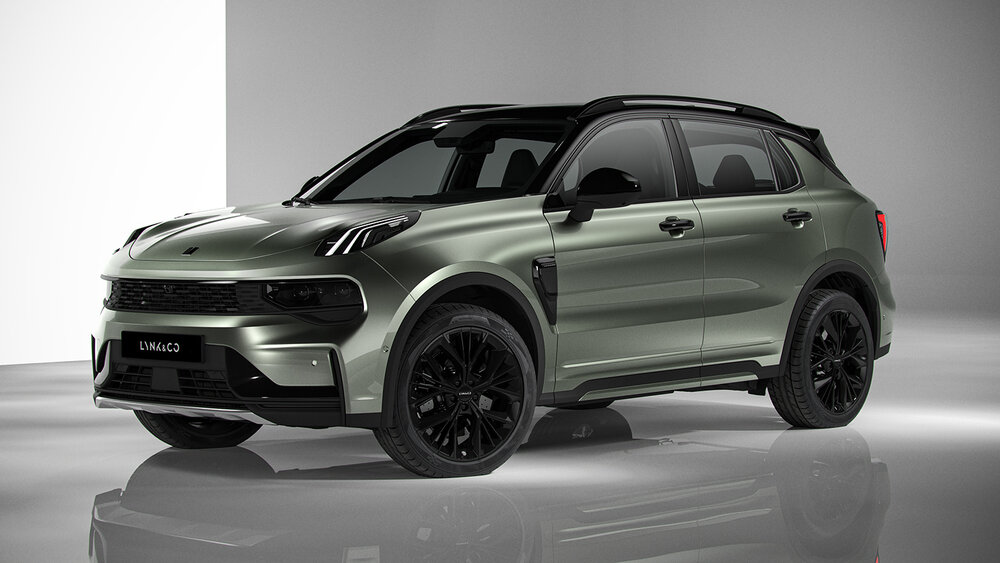 Zeekr i Lynk & Co wchodzą do Polski. Znamy plany debiutu 1 Kompaktowy SUV Lynk i Co 01 w oliwkowym kolorze z czarnym dachem