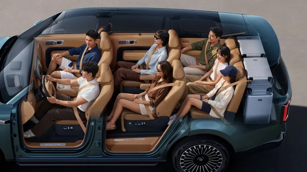 Xiaomi rusza z dostawami SUV-a Skynomad. Lei Jun wręczył kluczyki 3 Tył nadwozia Xiaomi Skynomad z charakterystycznym pasem świetlnym LED